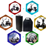 Bateria para scooter elétrica