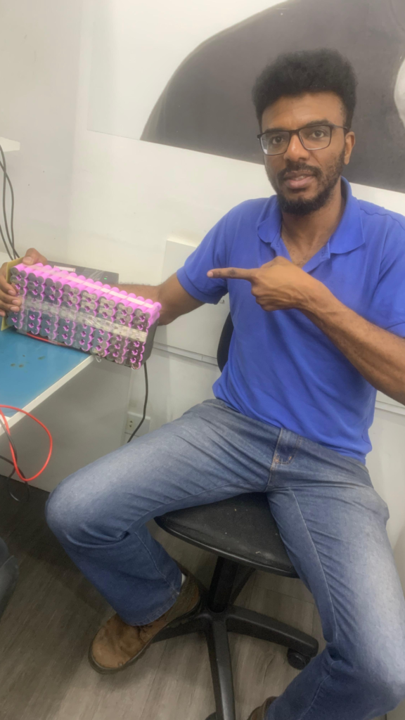 Bateria para scooter elétrica